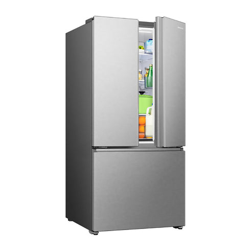 Foto 4 pulgar | Refrigerador Hisense 22 Pies Cúbicos Gris French Door Rf22n6fcx