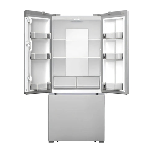 Foto 4 pulgar | Refrigerador Tcl 18 Pies Cúbicos French Door Gris Tfr18si