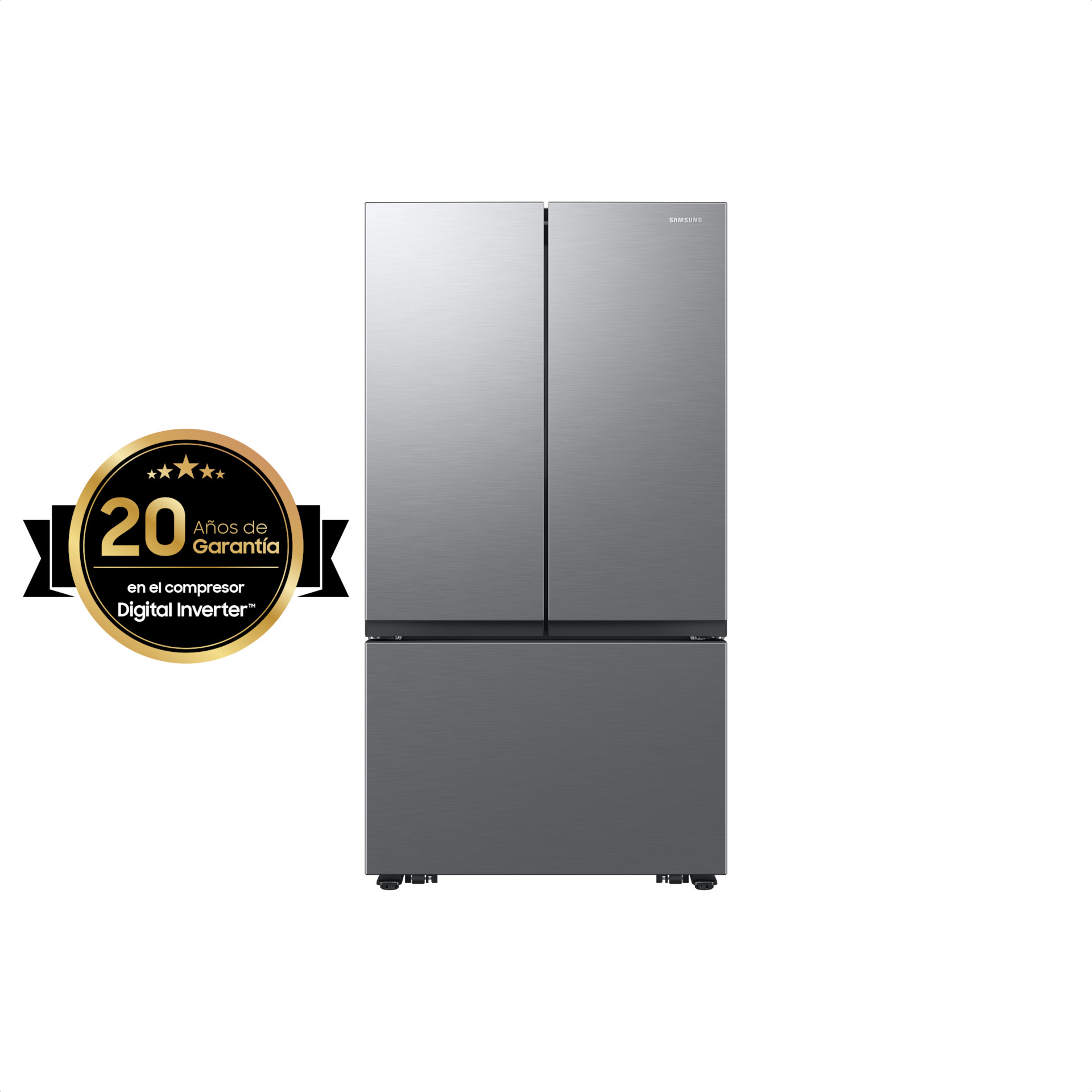 Foto 3 pulgar | Refrigerador Samsung French Door 32ft Plateado