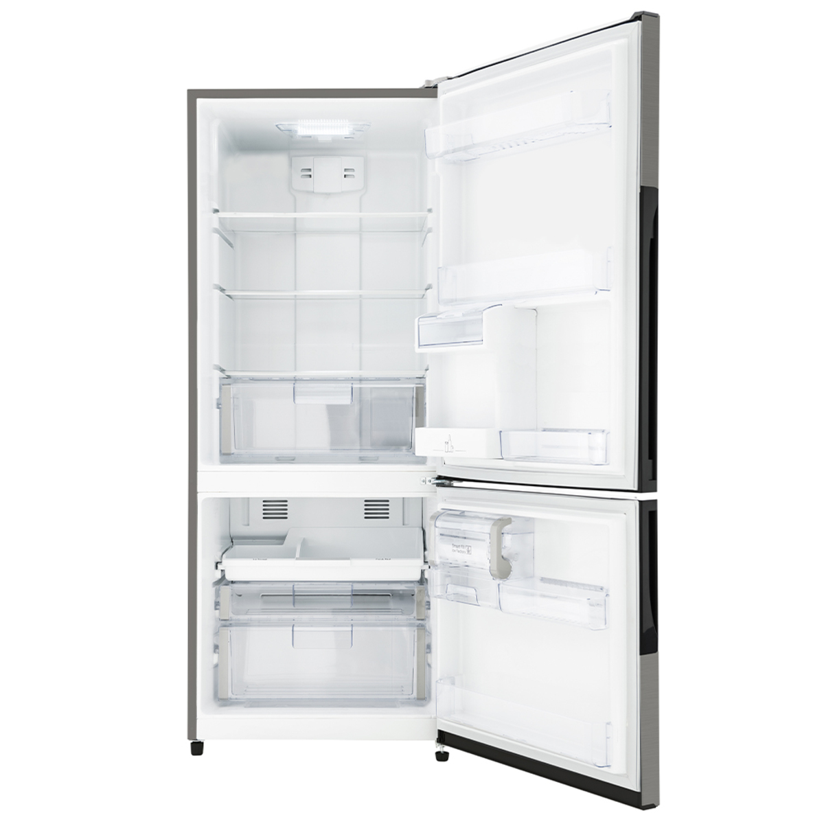 Foto 4 pulgar | Refrigerador Mabe Bottom Freezer 520 L color Grafito