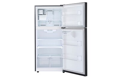 Foto 3 | Refrigerador Lg 20 Pies³ (566 L) Top Freezer Negro Mate