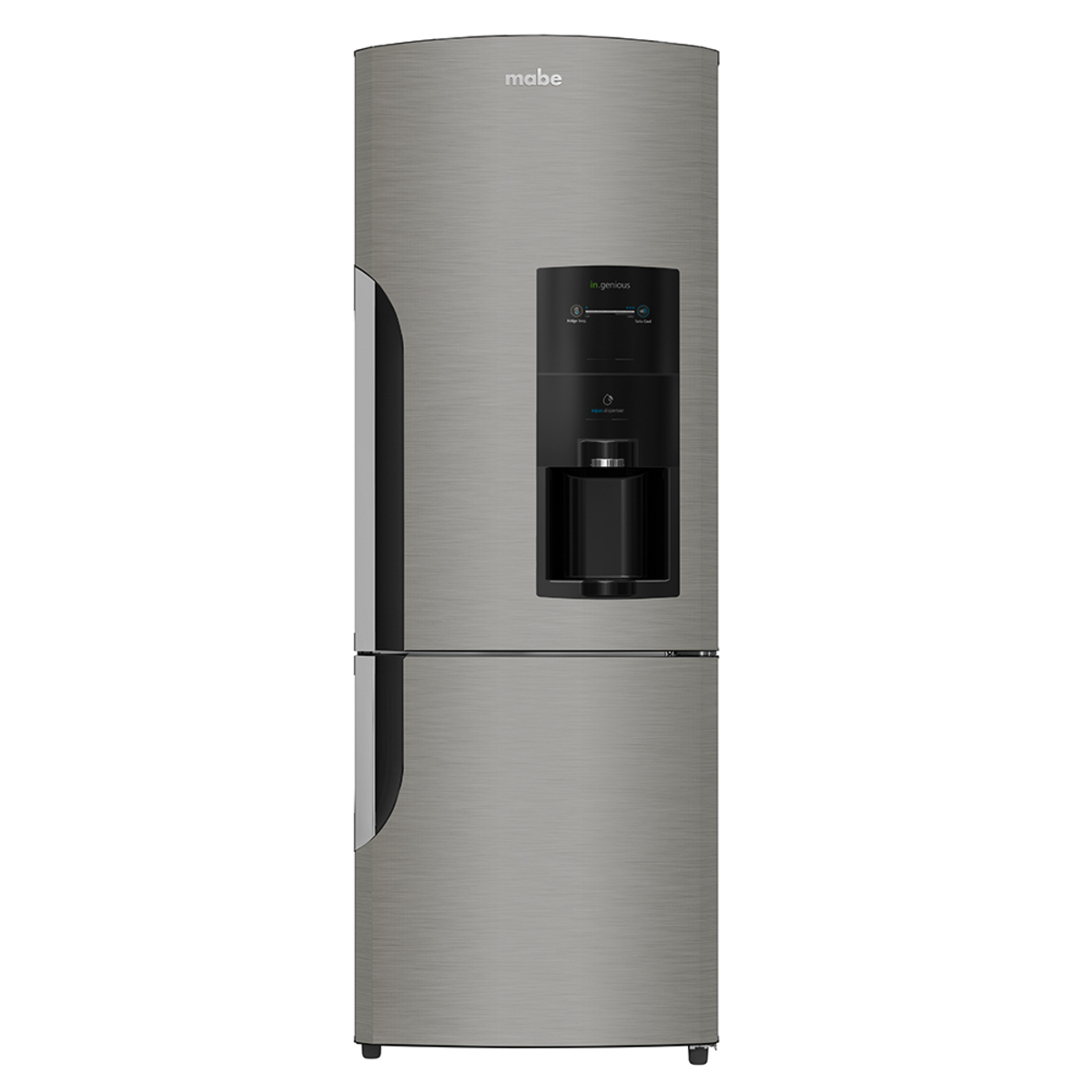 Foto 2 pulgar | Refrigerador Mabe Bottom Freezer Gris RMB400IAMRM0