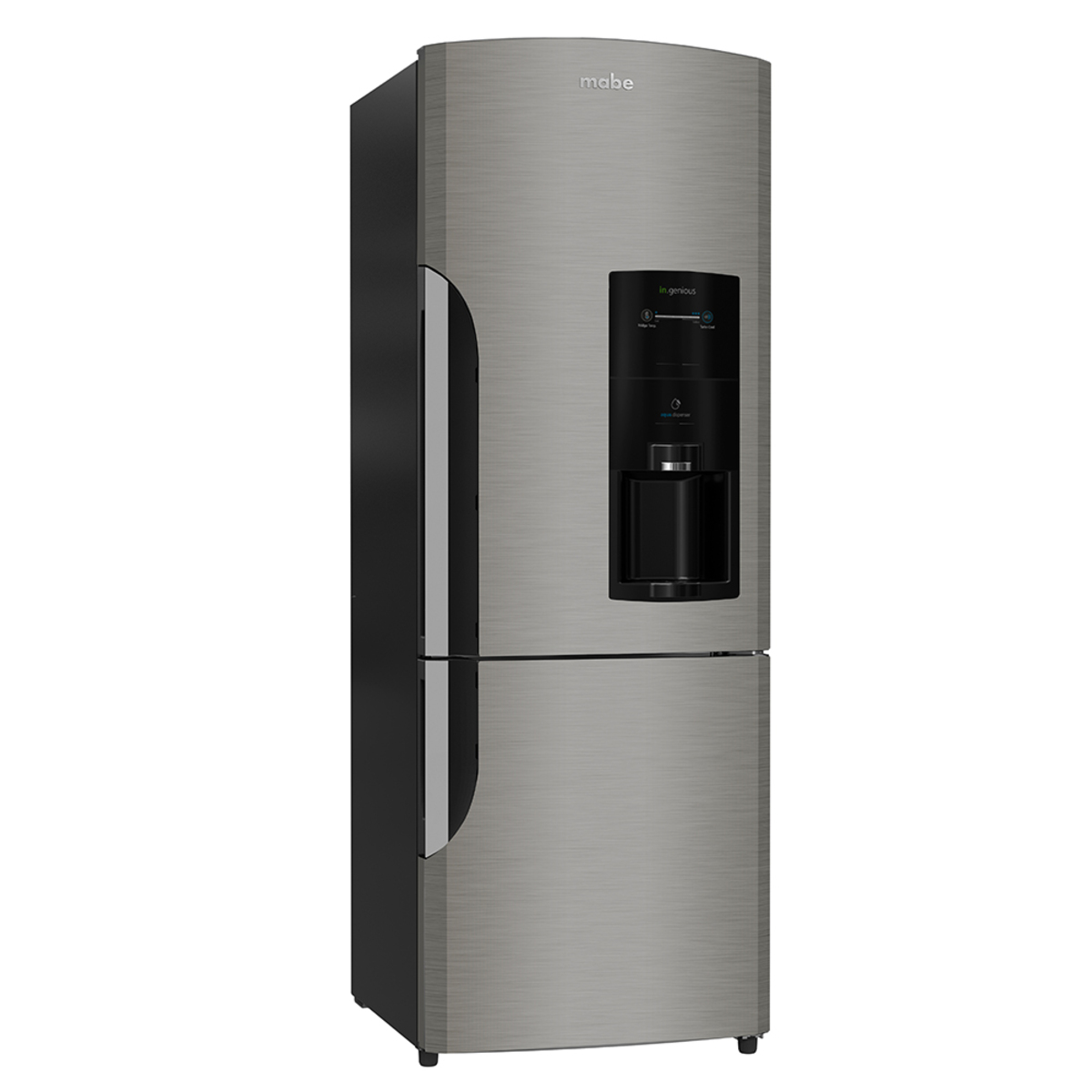 Foto 3 pulgar | Refrigerador Mabe Bottom Freezer Gris RMB400IAMRM0