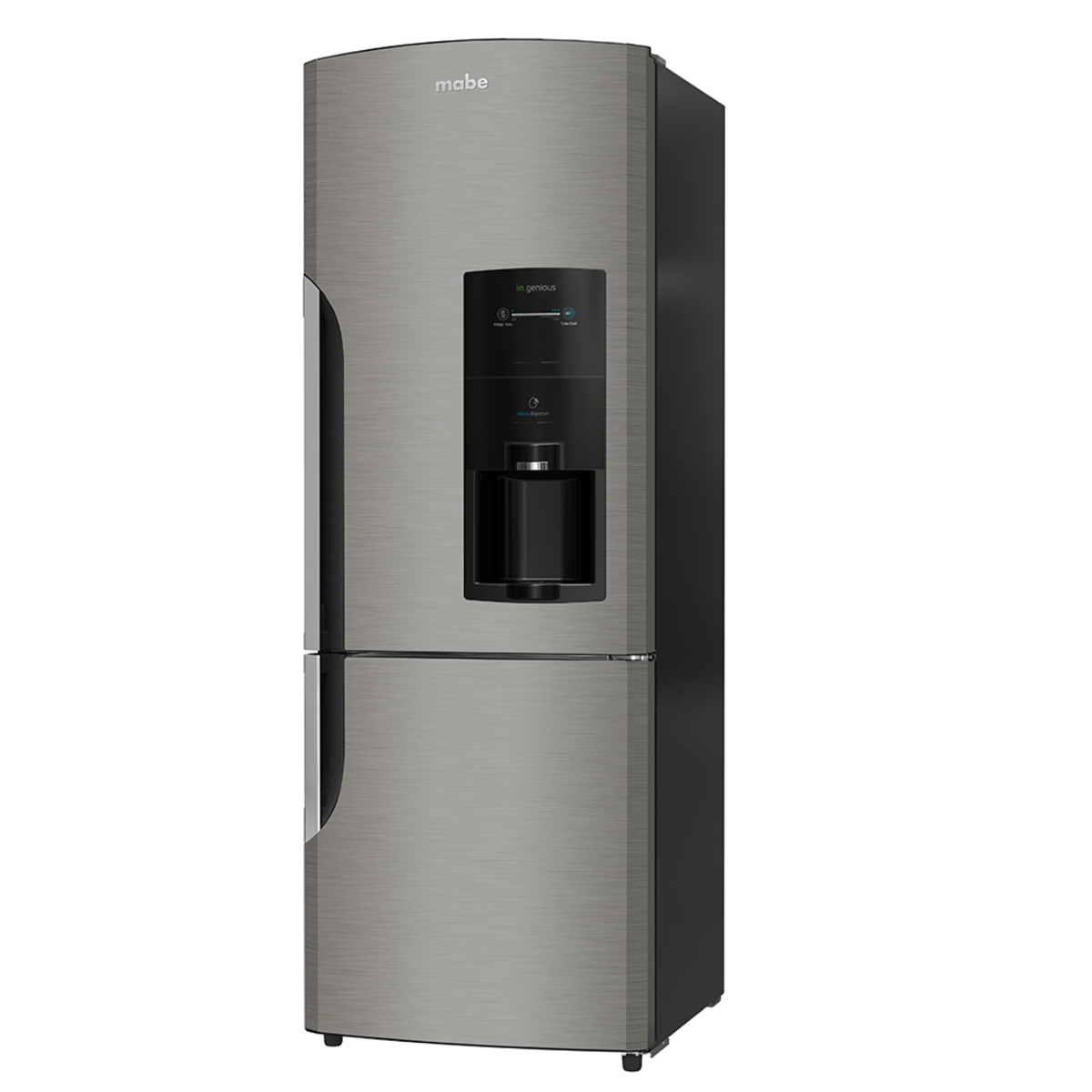 Foto 4 pulgar | Refrigerador Mabe Bottom Freezer Gris RMB400IAMRM0