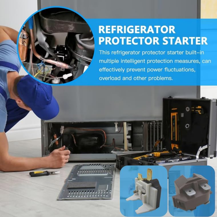 Foto 6 pulgar | Kit De Relé De Sobrecarga Para Refrigerador/congelador Para Frigidaire, Whir - Venta Internacional.
