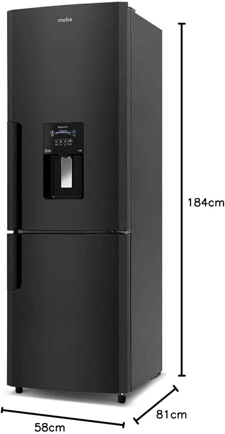 Foto 2 | Ref Mabe Rmb300izmrp0 11'' 300 L C/desp Agua Cong Bajo Black Steel