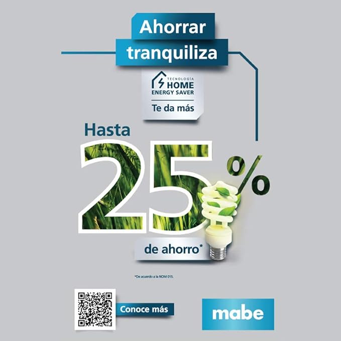 Foto 7 | Refrigerador Mabe Rme360fdmrp0 14 Pies