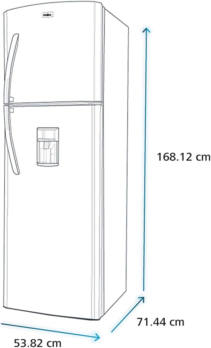 Foto 3 pulgar | Refrigerador Mabe Rma250fymrq0 10'' 250 l
