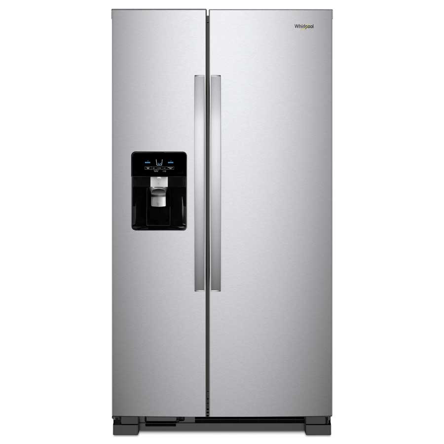 Refrigerador Whirlpool 25 Pies Side By Side Xpert Energy Saver Gris 7wrs25sdhm