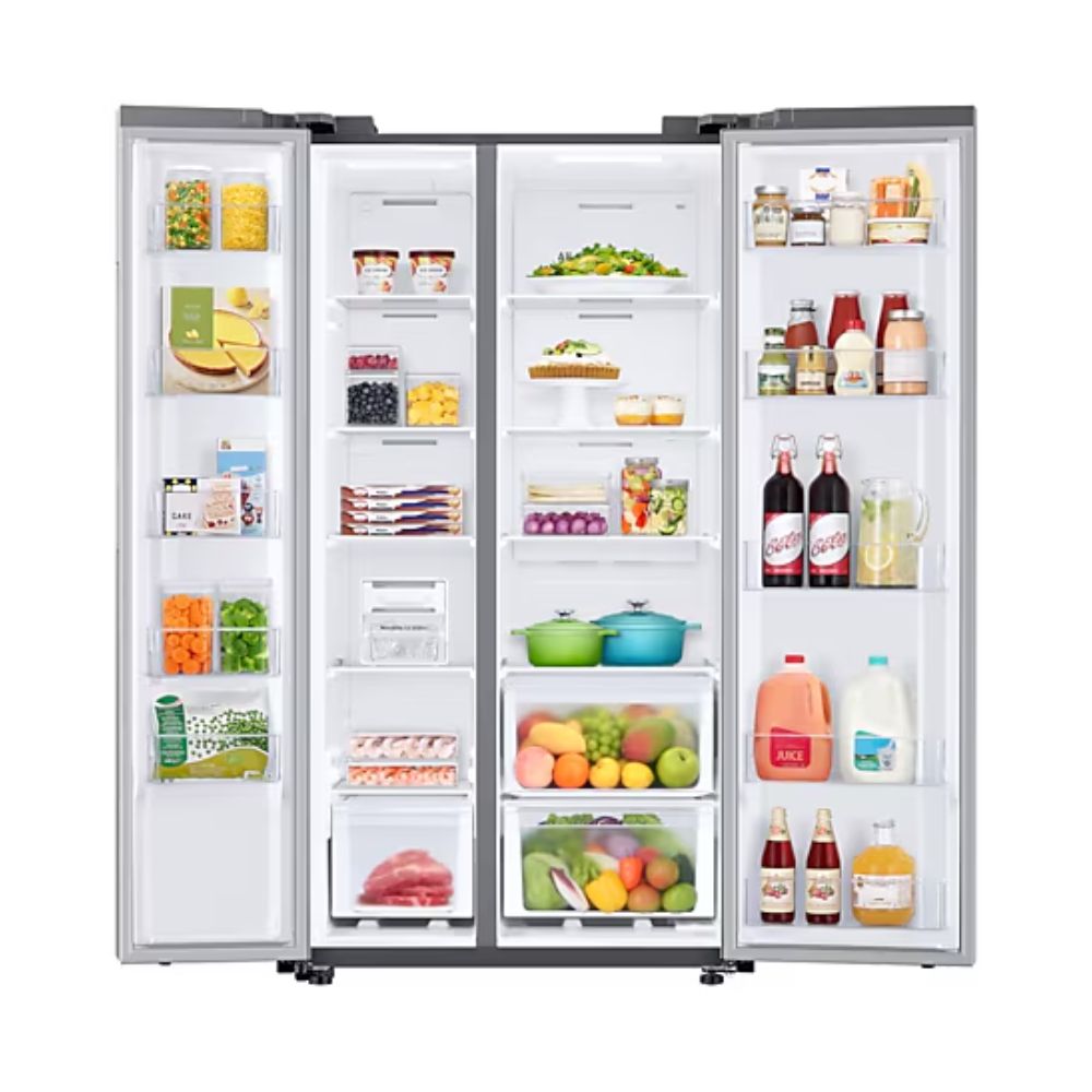 Foto 6 pulgar | Refrigerador Samsung Side By Side 22.8ft Plata Espejado