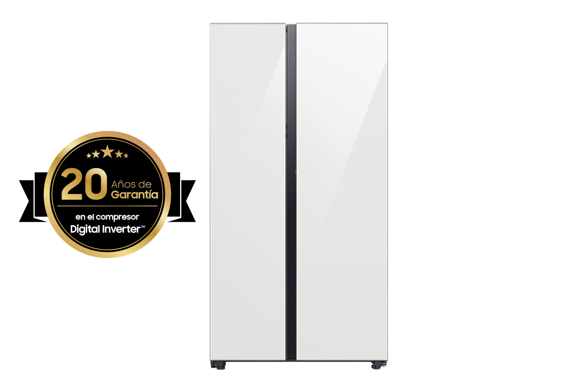 Foto 3 pulgar | Refrigerador Samsung Bespoke Side By Side 28ft Blanco