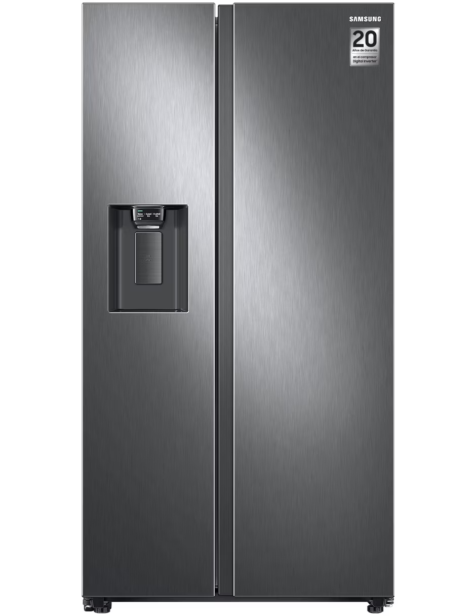 Foto 2 pulgar | Refrigerador Samsung Sbs 22ft Despachador De Agua Negro