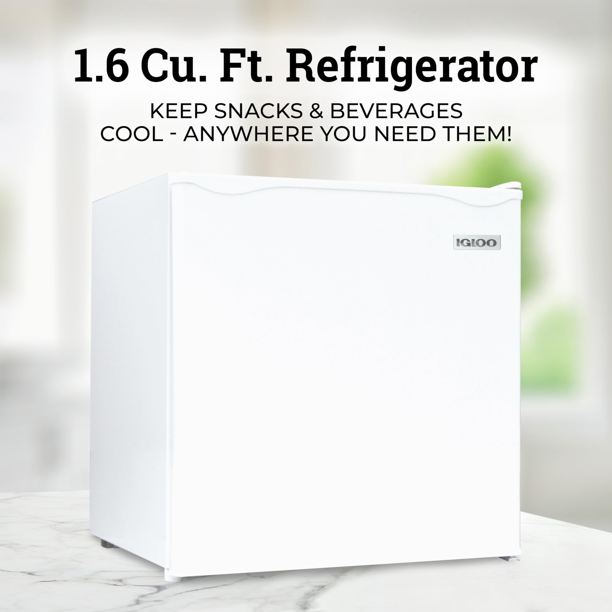 Foto 3 pulgar | Refrigerador Igloo Irf16wh6a 1.6l  Estantes De Vidrio  Blanco - Venta Internacional.