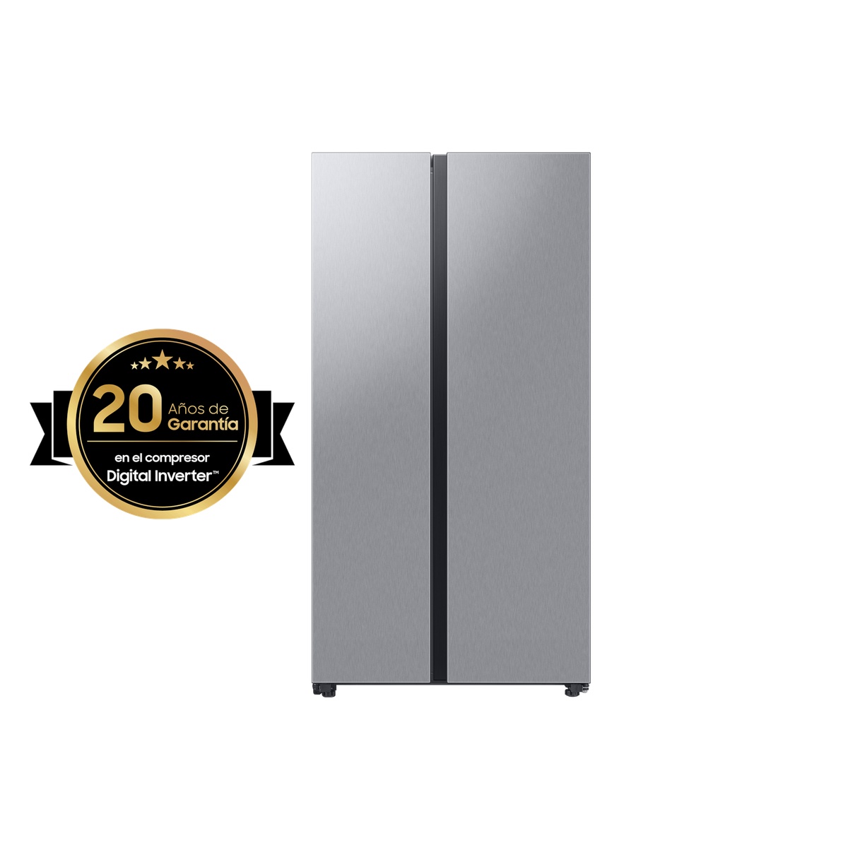 Foto 2 pulgar | Refrigerador Samsung Bespoke Ai Side By Side 28ft Acero