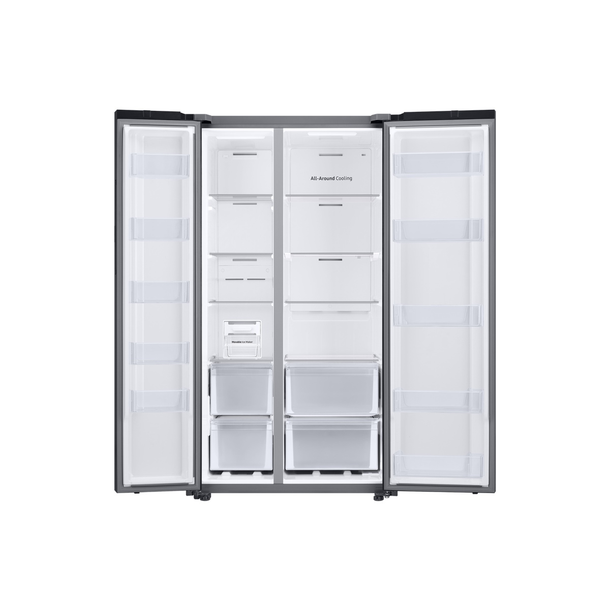 Foto 5 pulgar | Refrigerador Samsung Bespoke Ai Side By Side 28ft Acero