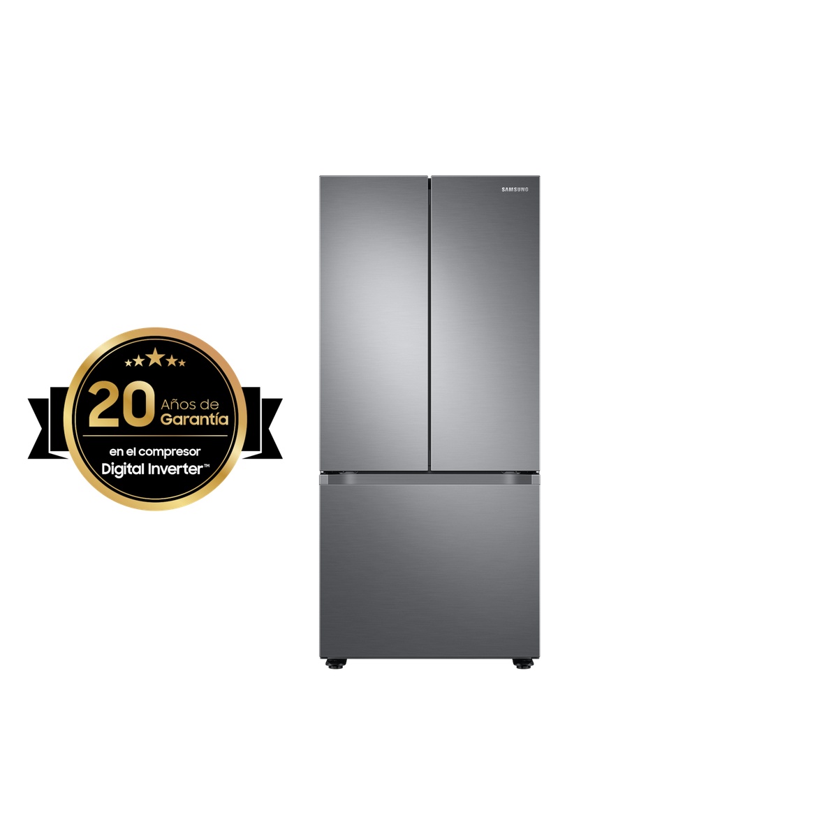 Foto 3 | Refrigerador Samsung French Door 22ft Puerta Plana Acero