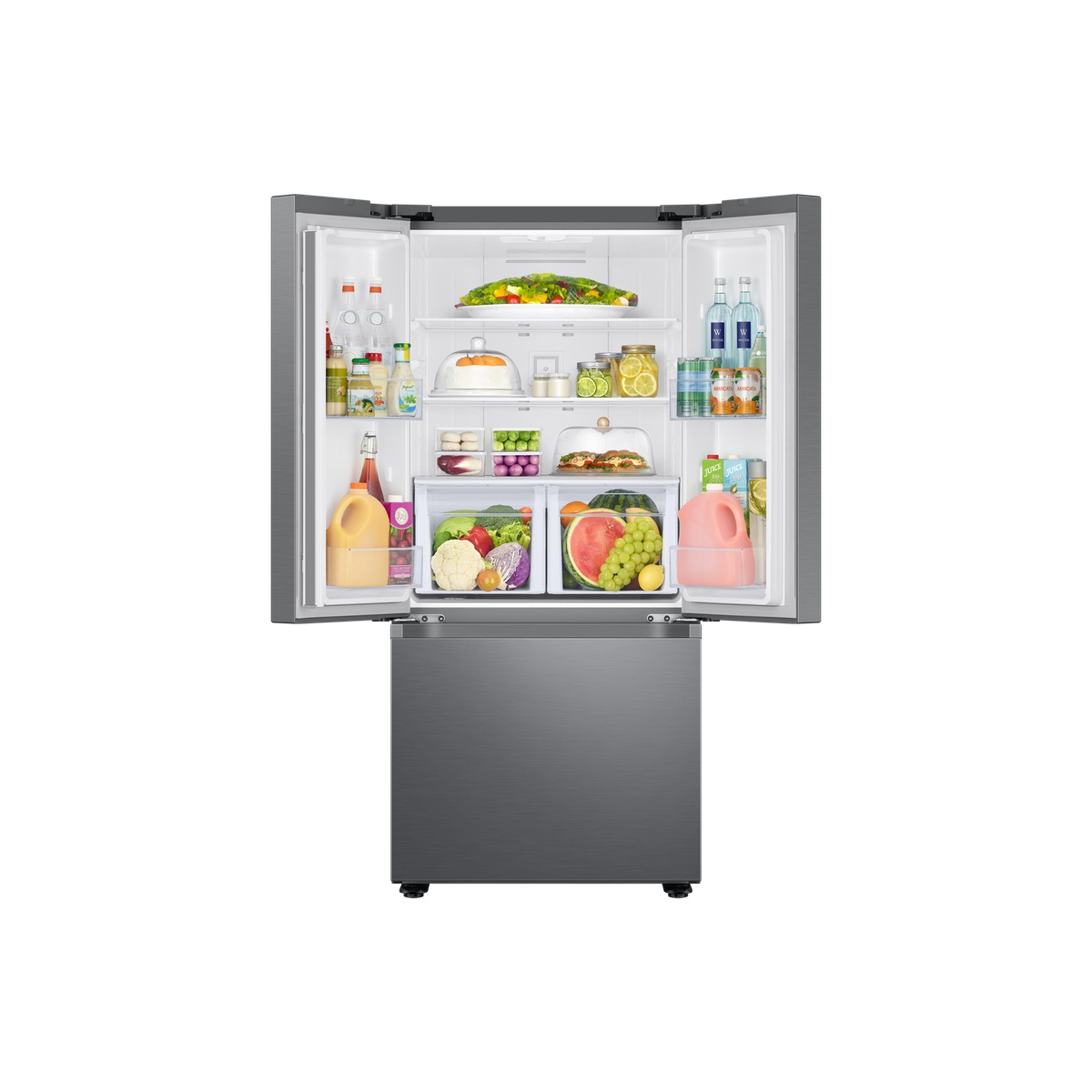 Foto 5 | Refrigerador Samsung French Door 22ft Puerta Plana Acero