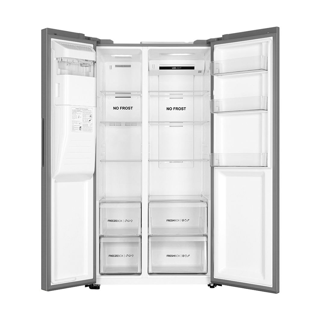 Foto 4 pulgar | Refrigerador Side By Side 521 L (19 Pies) Inoxidable Haier - Hsm541hmnss0
