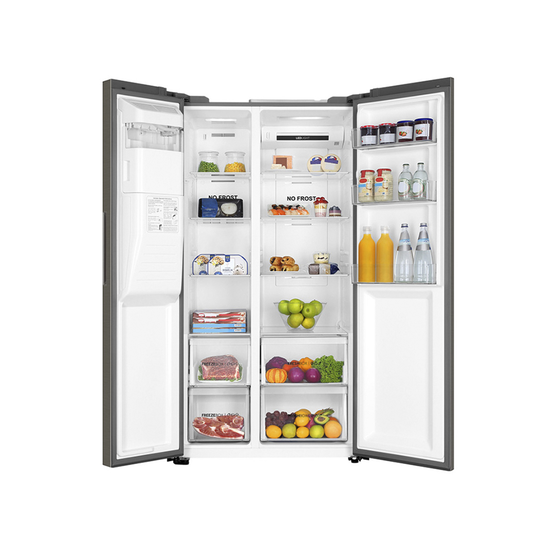 Foto 5 pulgar | Refrigerador Side By Side 521 L (19 Pies) Inoxidable Haier - Hsm541hmnss0