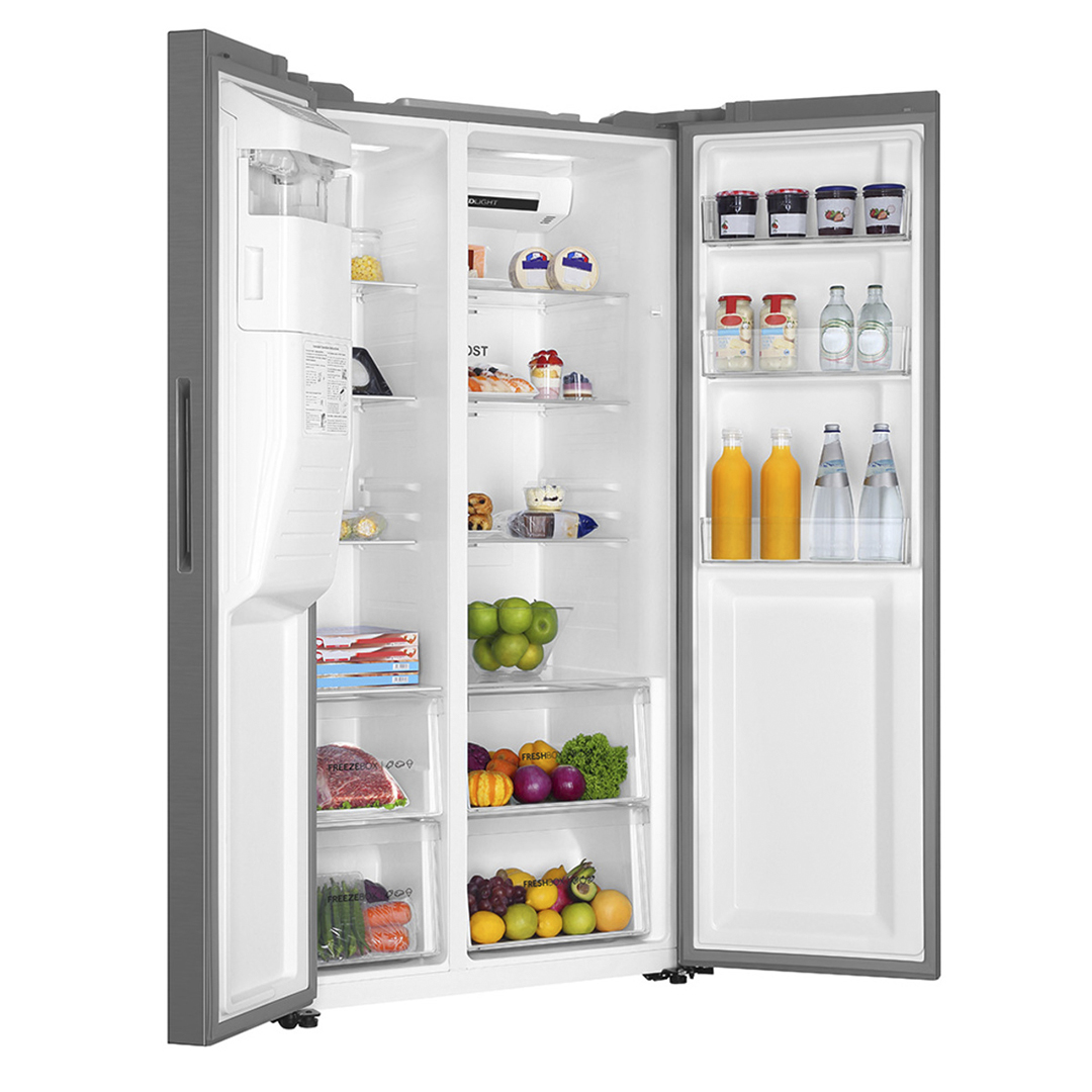 Foto 7 pulgar | Refrigerador Side By Side 521 L (19 Pies) Inoxidable Haier - Hsm541hmnss0