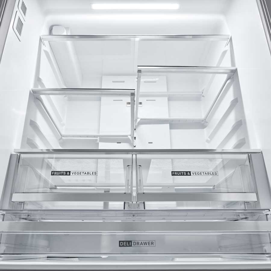 Foto 9 pulgar | Refrigerador French Door Xpert Inverter 30 Ft³ Acero Inoxidable Antifingerprint