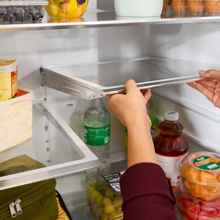 Foto 8 pulgar | Refrigerador Whirlpool French Door Xpert Inverter 31 Pies WRFF3136SZ Gris