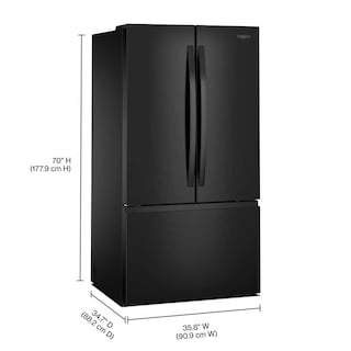 Foto 3 | Refrigerador Whirlpool French Door Xpert Inverter 31 Pies WRFF3136SB Negro