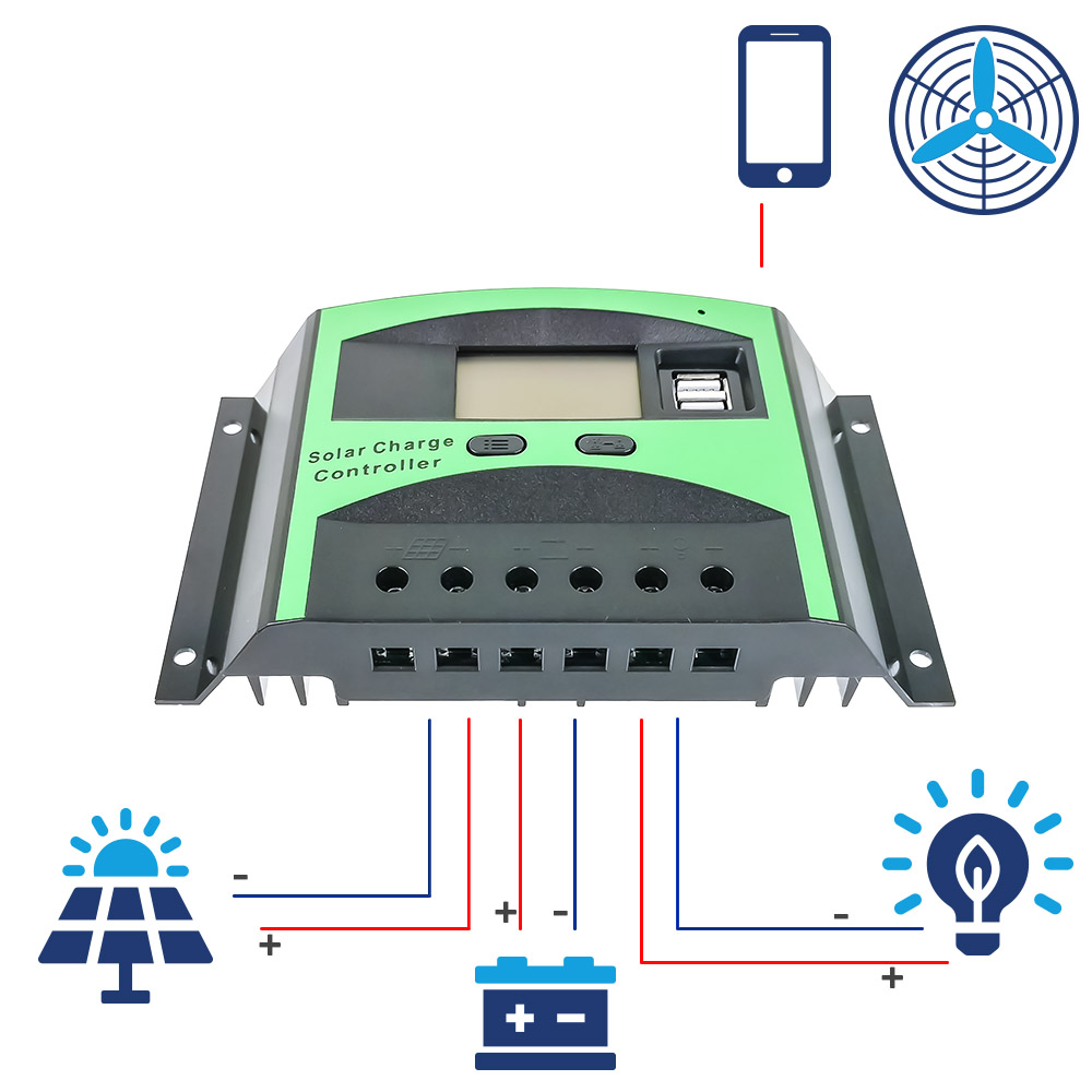 Foto 5 pulgar | Controlador De Carga Solar Mp-ctrl40