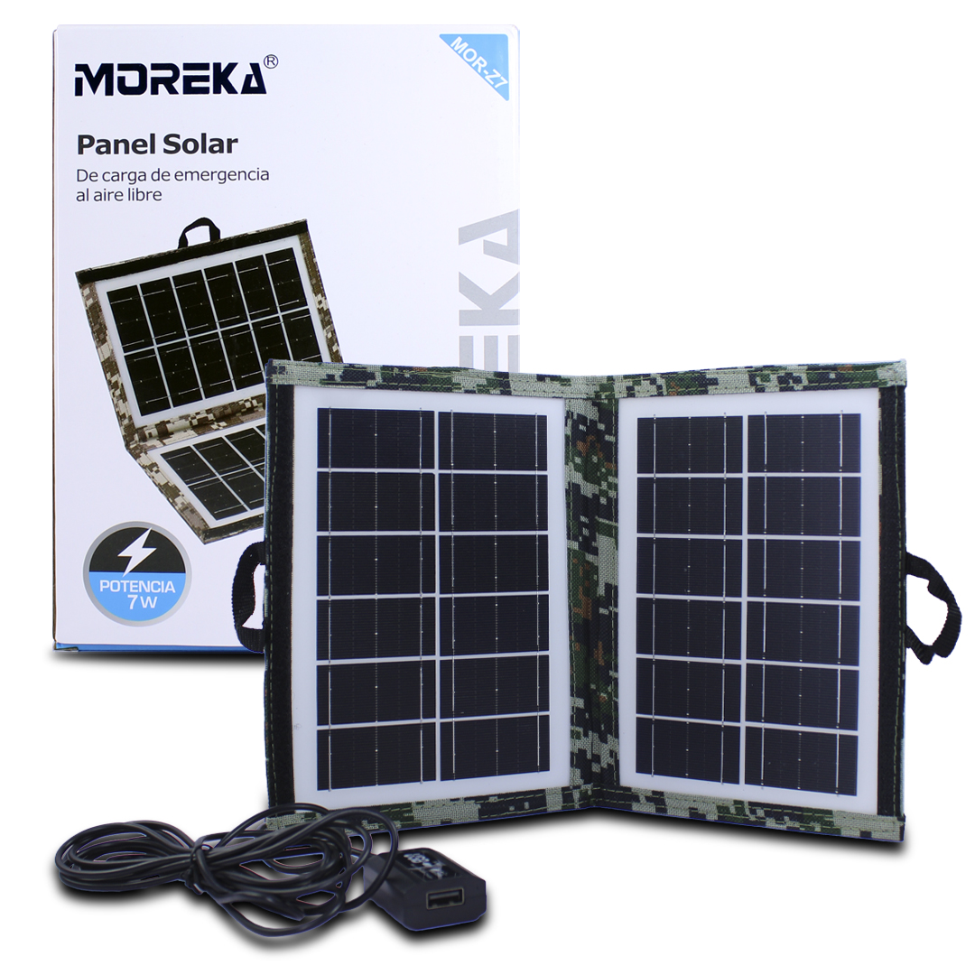 Foto 1 | Panel Solar Verde Militar Cargador De Emergencia