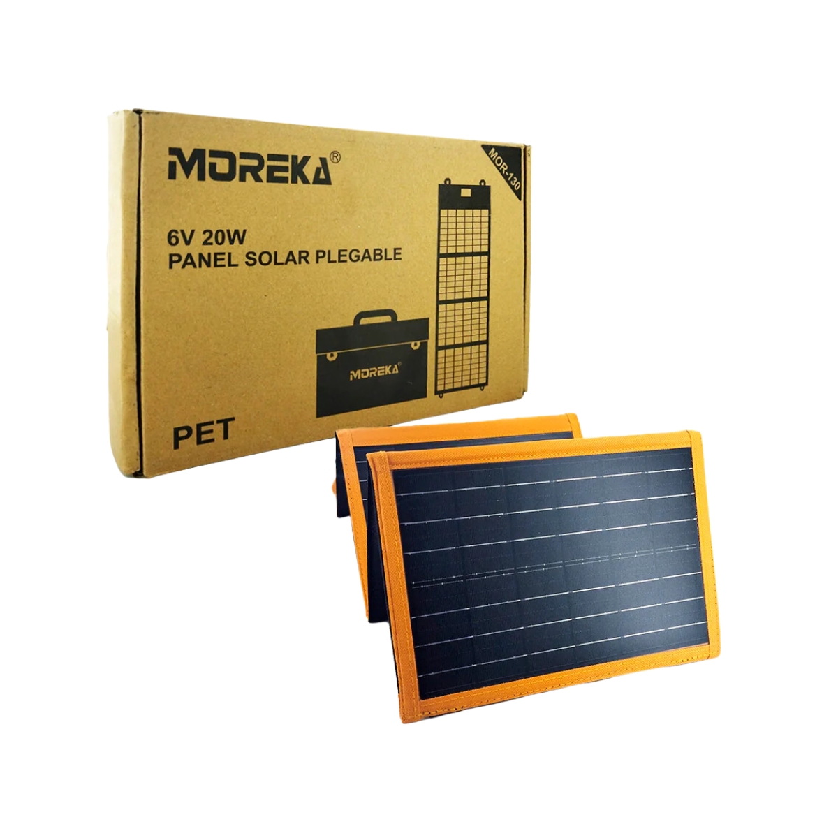 Foto 4 pulgar | Panel Solar Plegable De Emergencia De 20w 6v Con Puerto USB