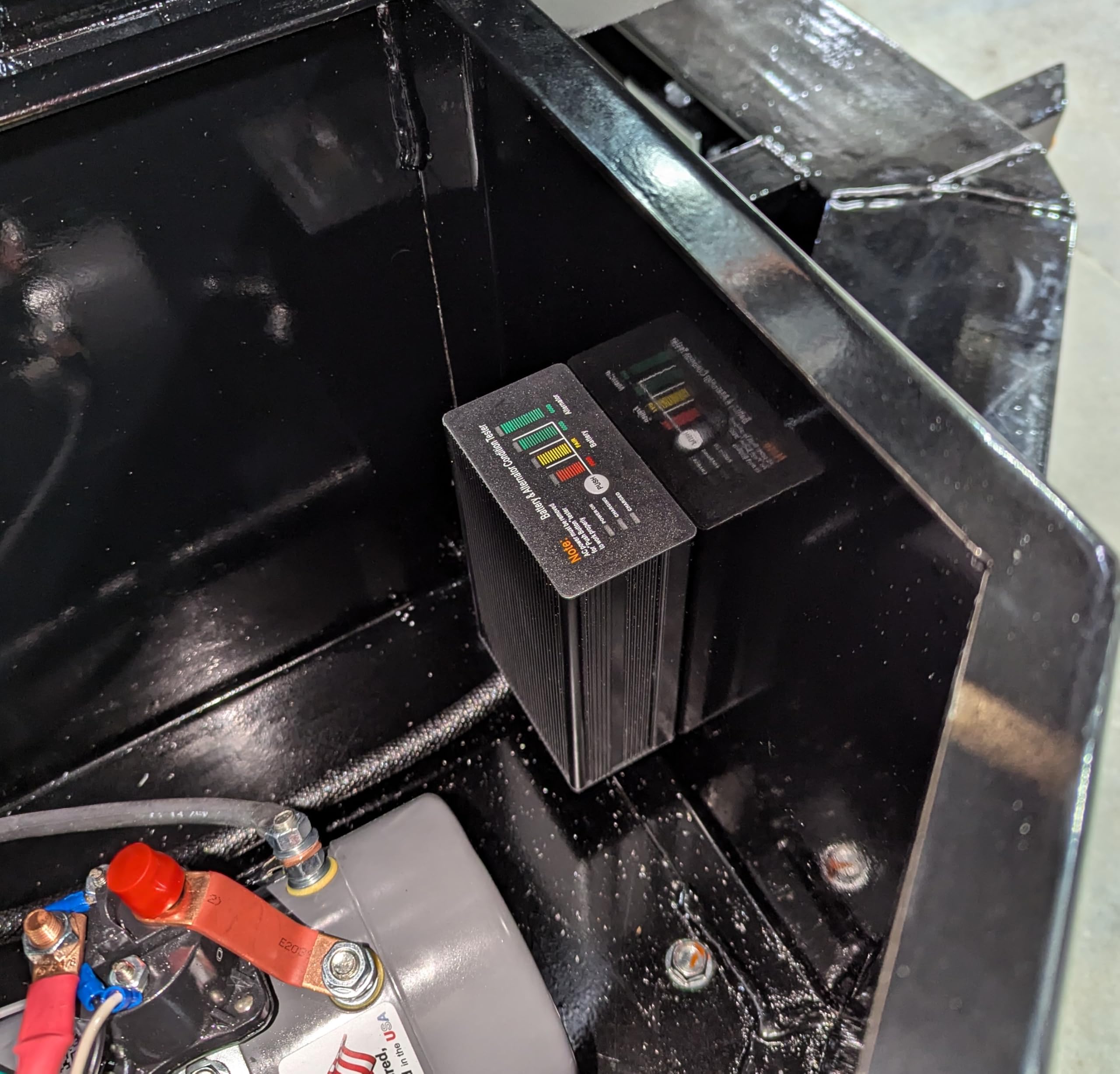 Foto 6 | Soporte De Panel De Cargador De Batería 12 V 10 A Para Volquete, Remolque Y Coche - Venta Internacional.