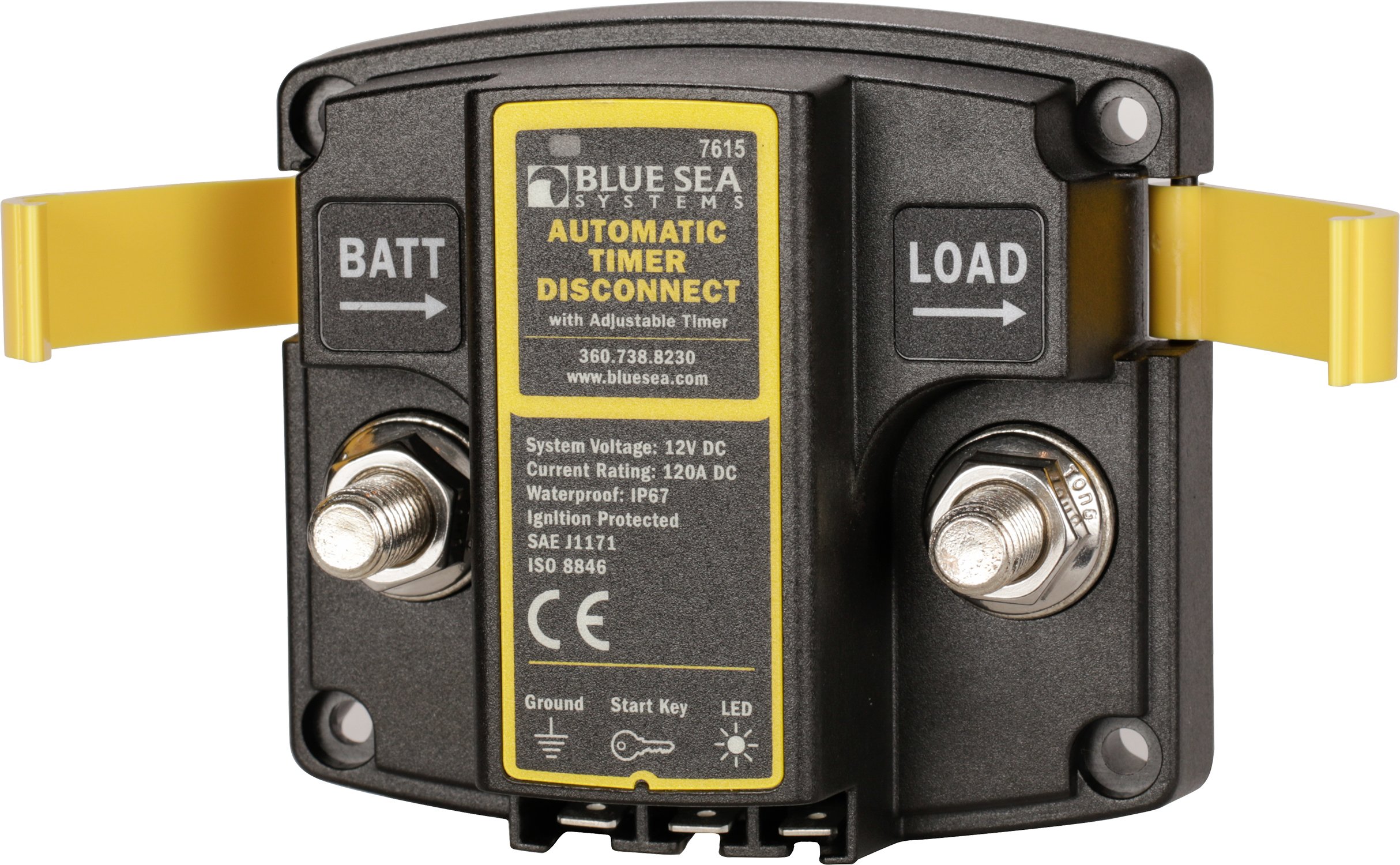 Foto 3 pulgar | Temporizador De Solenoide Blue Sea Systems 7615 120a 12vdc Atd - Venta Internacional.