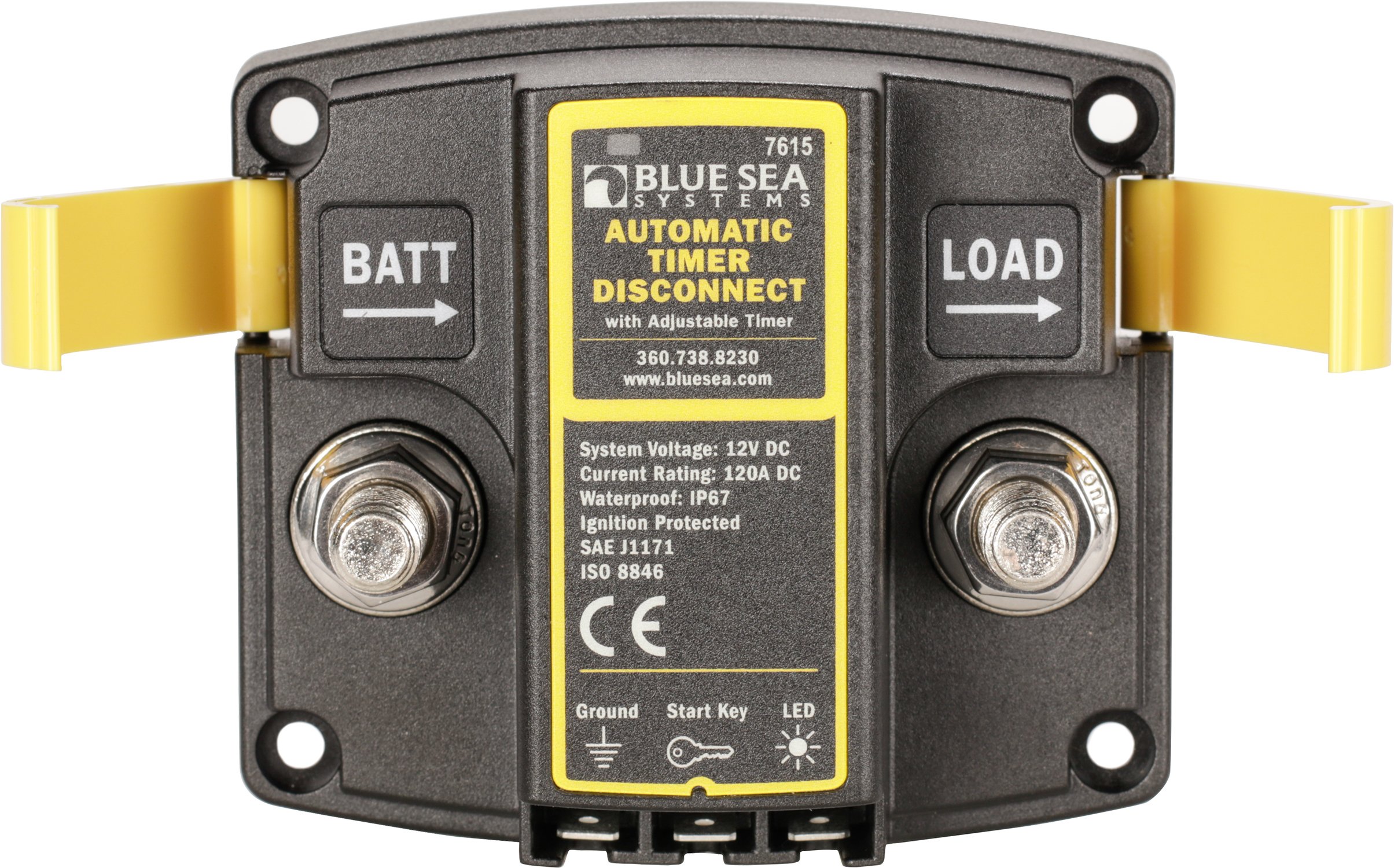 Foto 4 pulgar | Temporizador De Solenoide Blue Sea Systems 7615 120a 12vdc Atd - Venta Internacional.