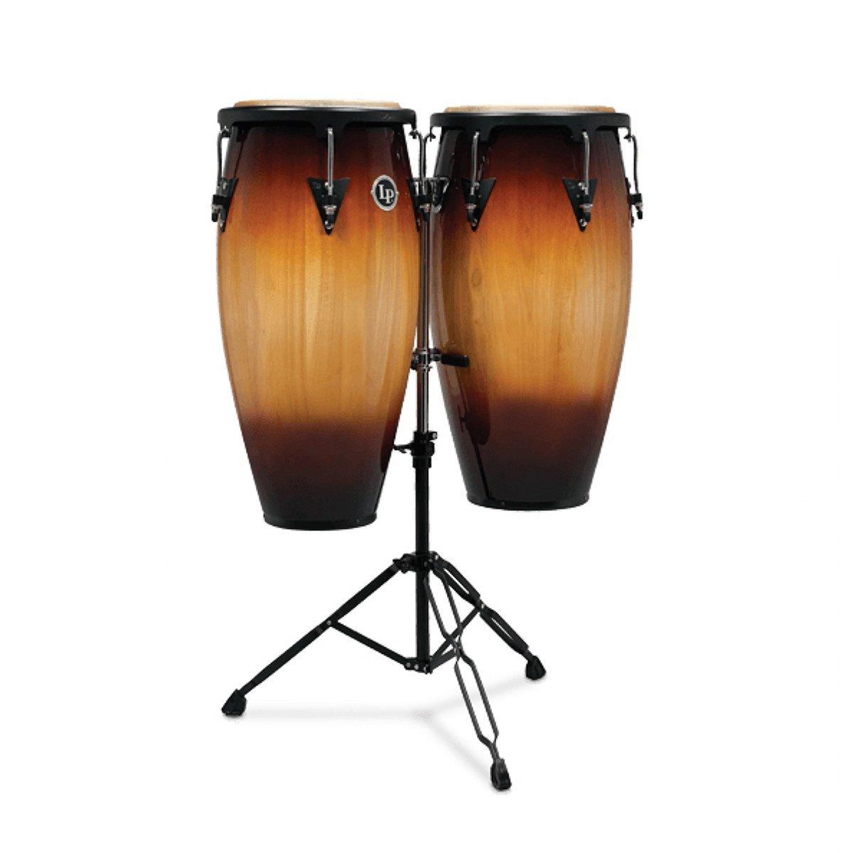 Set de Congas LATIN PERCUSSION LPA647-VSB Color Vintage Sunburst de 11" y 12"