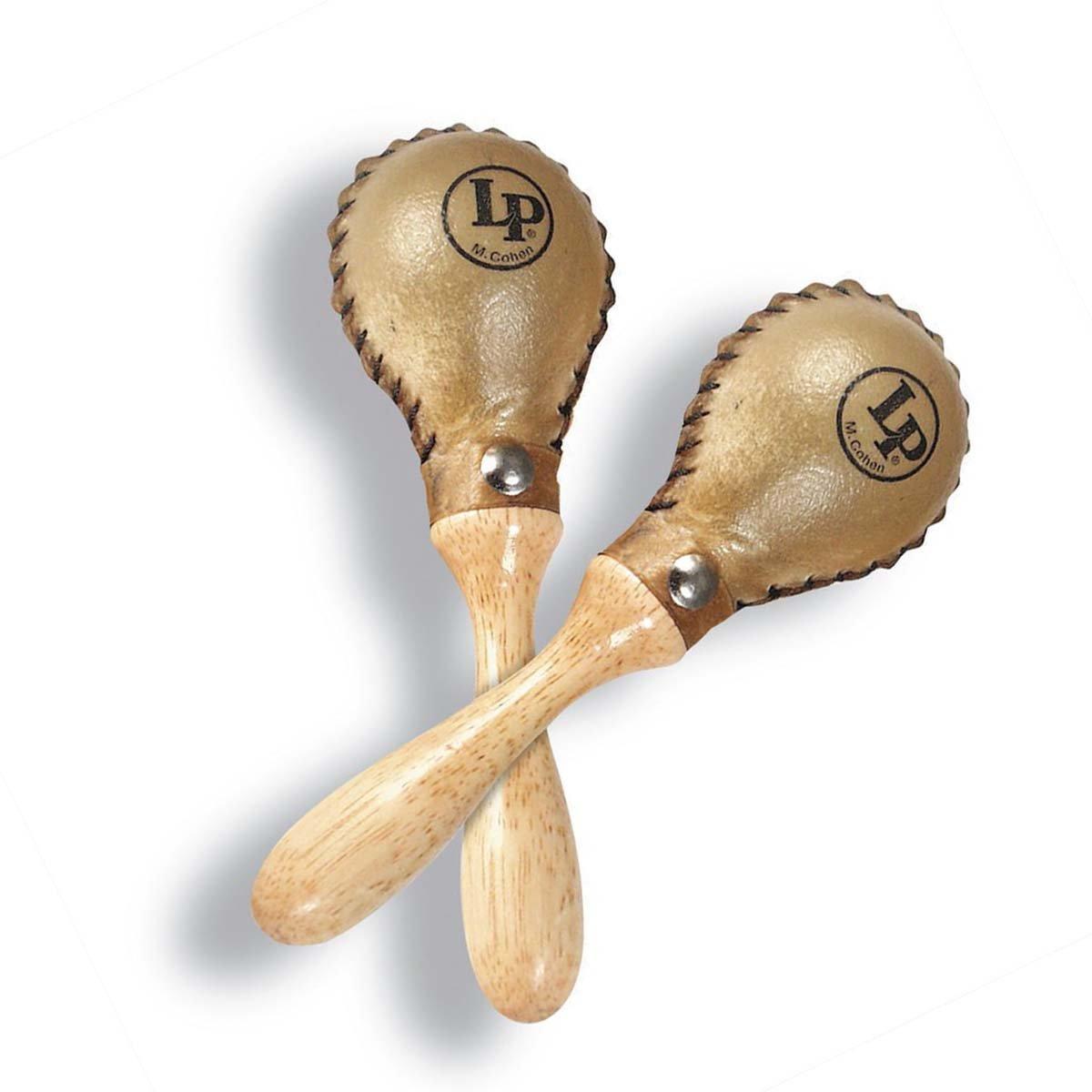 Par de Mini Maracas Latin Percussion Lp285 color Beige