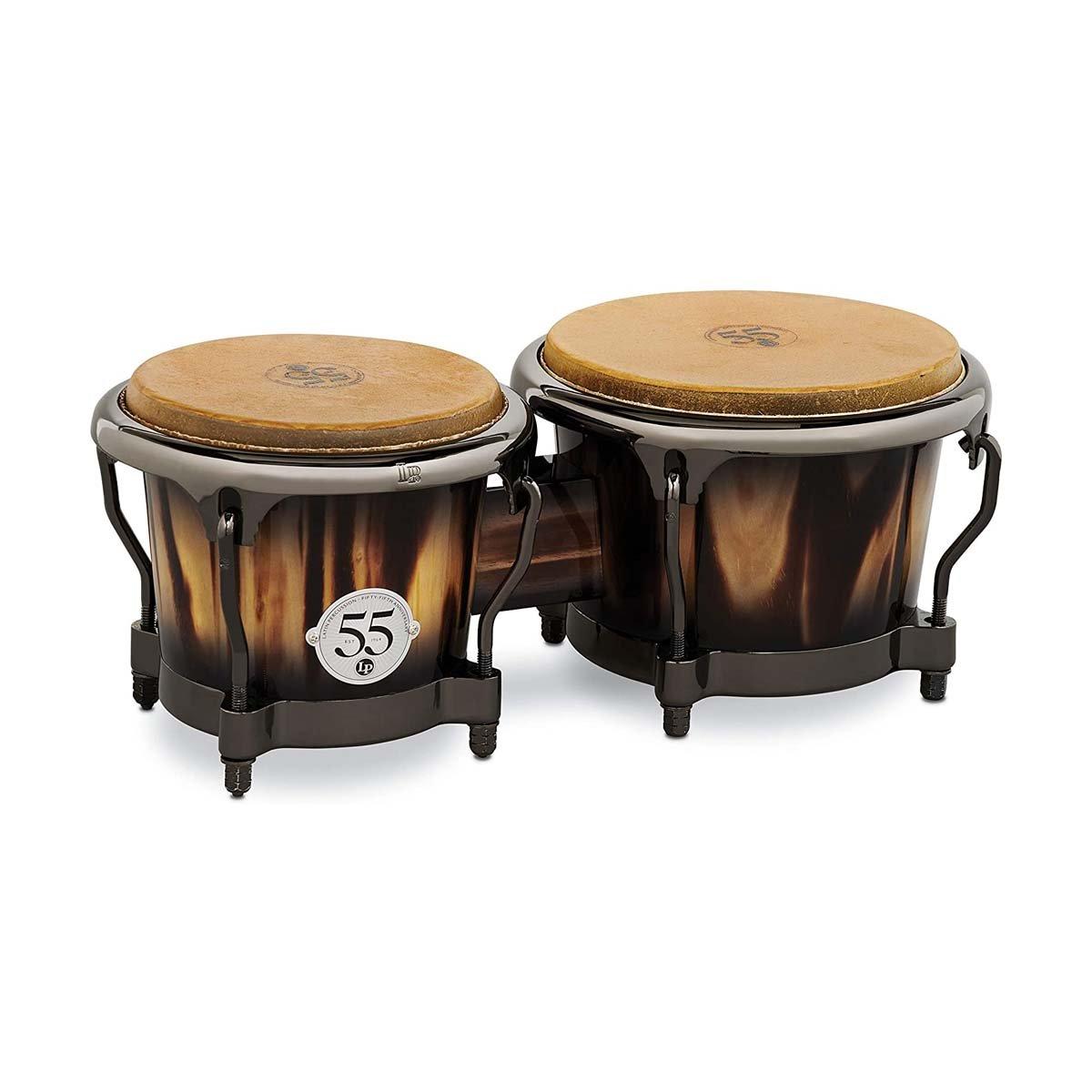 Bongos LATIN PERCUSSION LP201AX-55 Color Café Edición 55 Aniversario