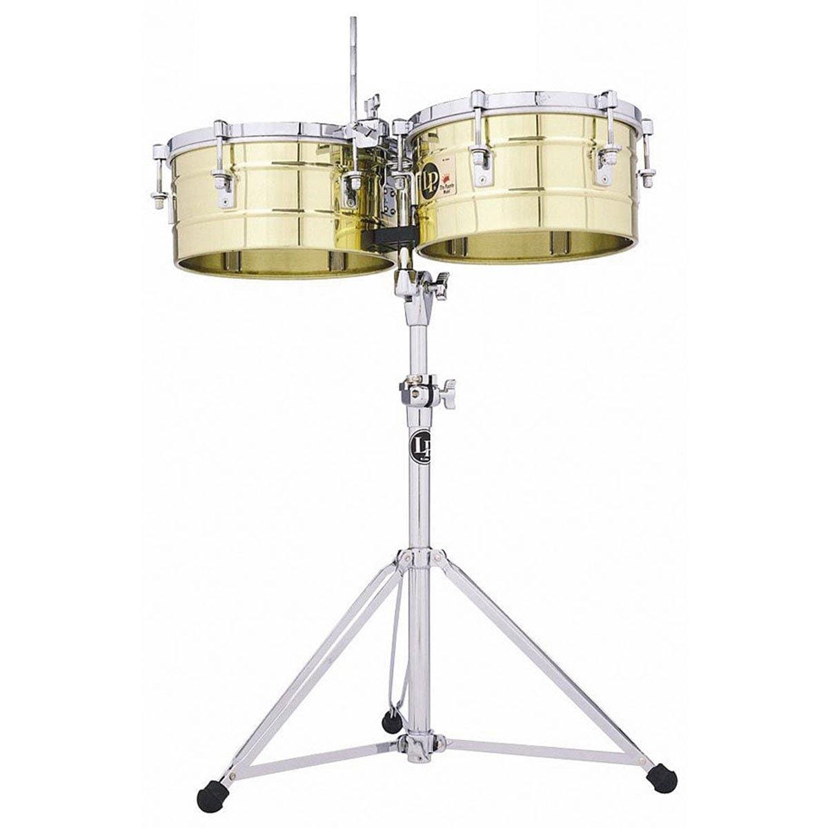 Timbales Serie Signature Tito Puente Latin Percussion LP256-B Dorado de 13' y 14' $20,705