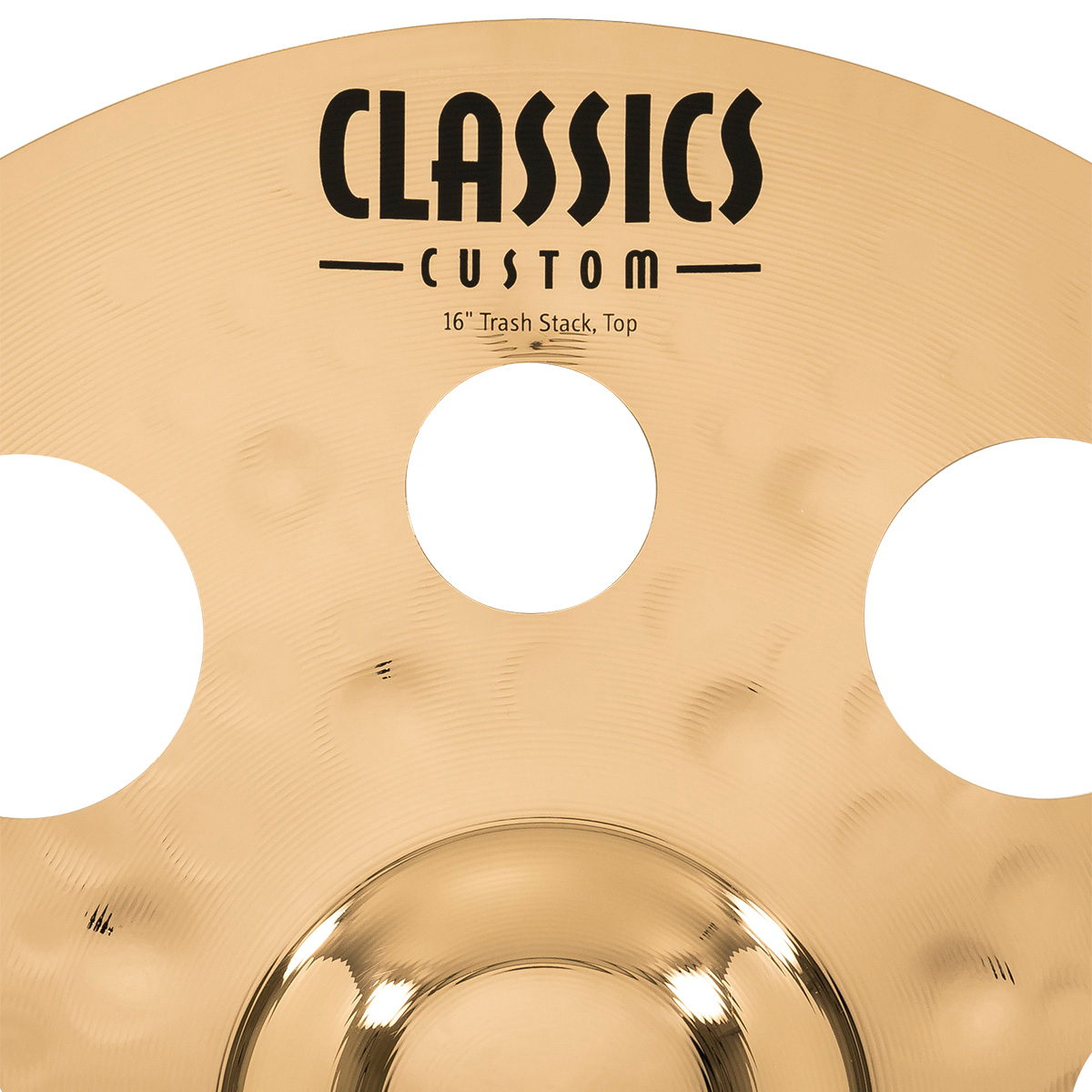 Foto 3 | Platillo Meinl de 16 Pulgadas Cc-16stk Trash-stack Classic Custom Aleación Bronce B10