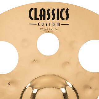 Foto 3 | Platillo Meinl de 16 Pulgadas Cc-16stk Trash-stack Classic Custom Aleación Bronce B10