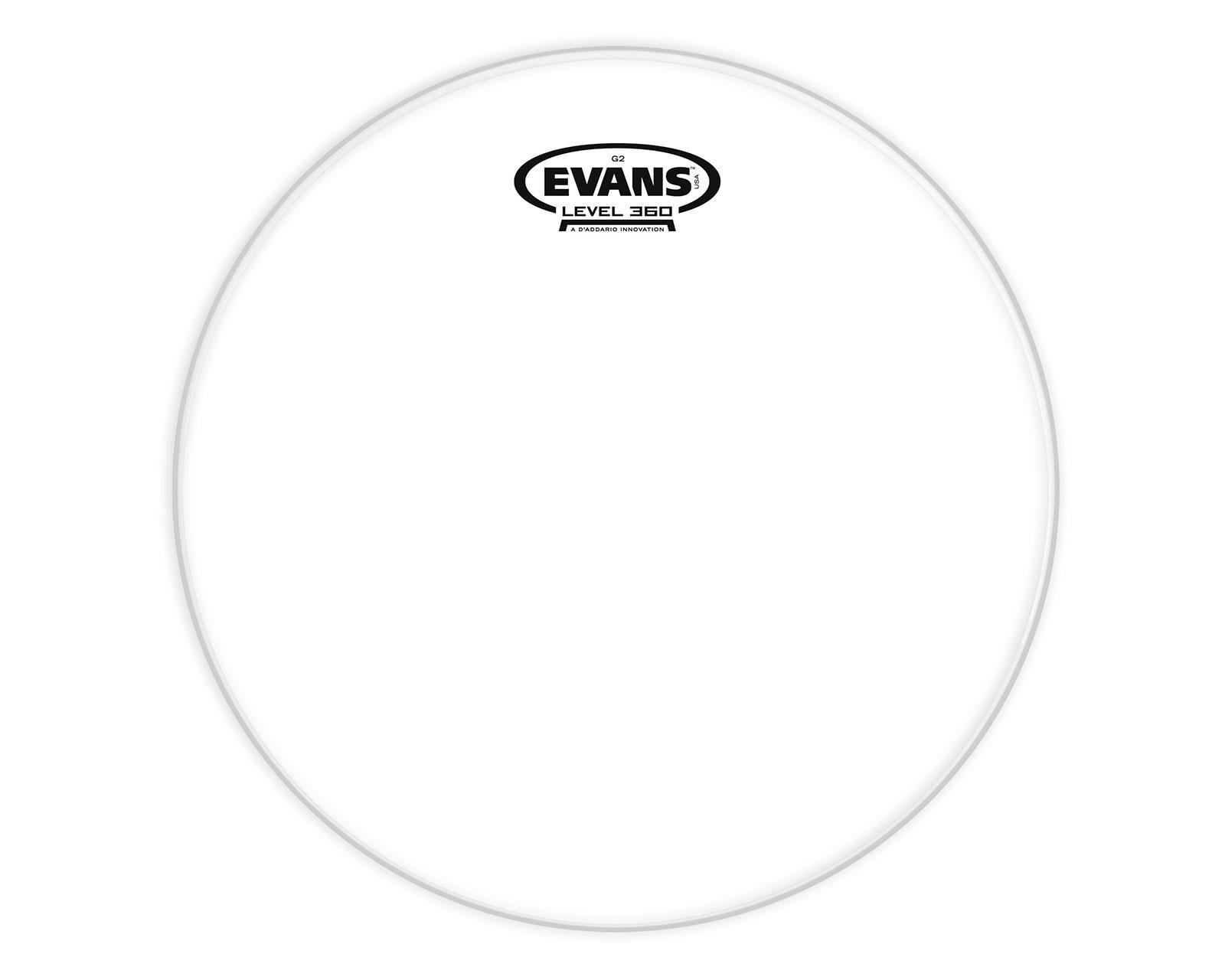 Parche de Batería Evans para Tom de 14 TT14G2 color Blanco