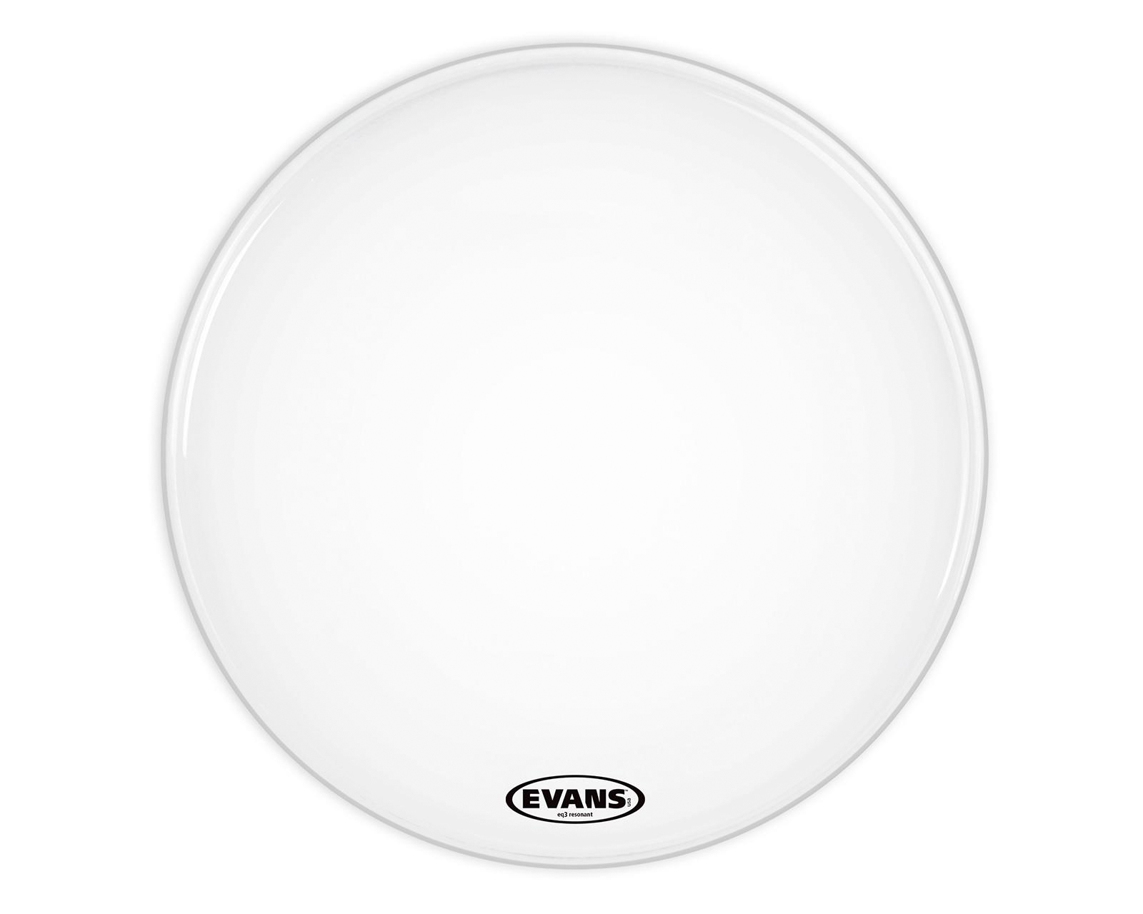 Parche De Batería Evans Para Bombo De 22 Bd22rgcw Color Blanco