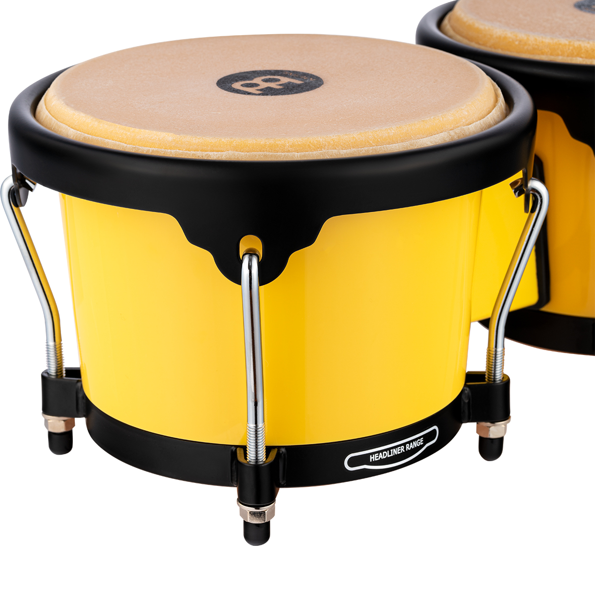 Foto 5 pulgar | Bongo Headliner Meinl Hb50 color Amarillo 6.5" y 7.5"
