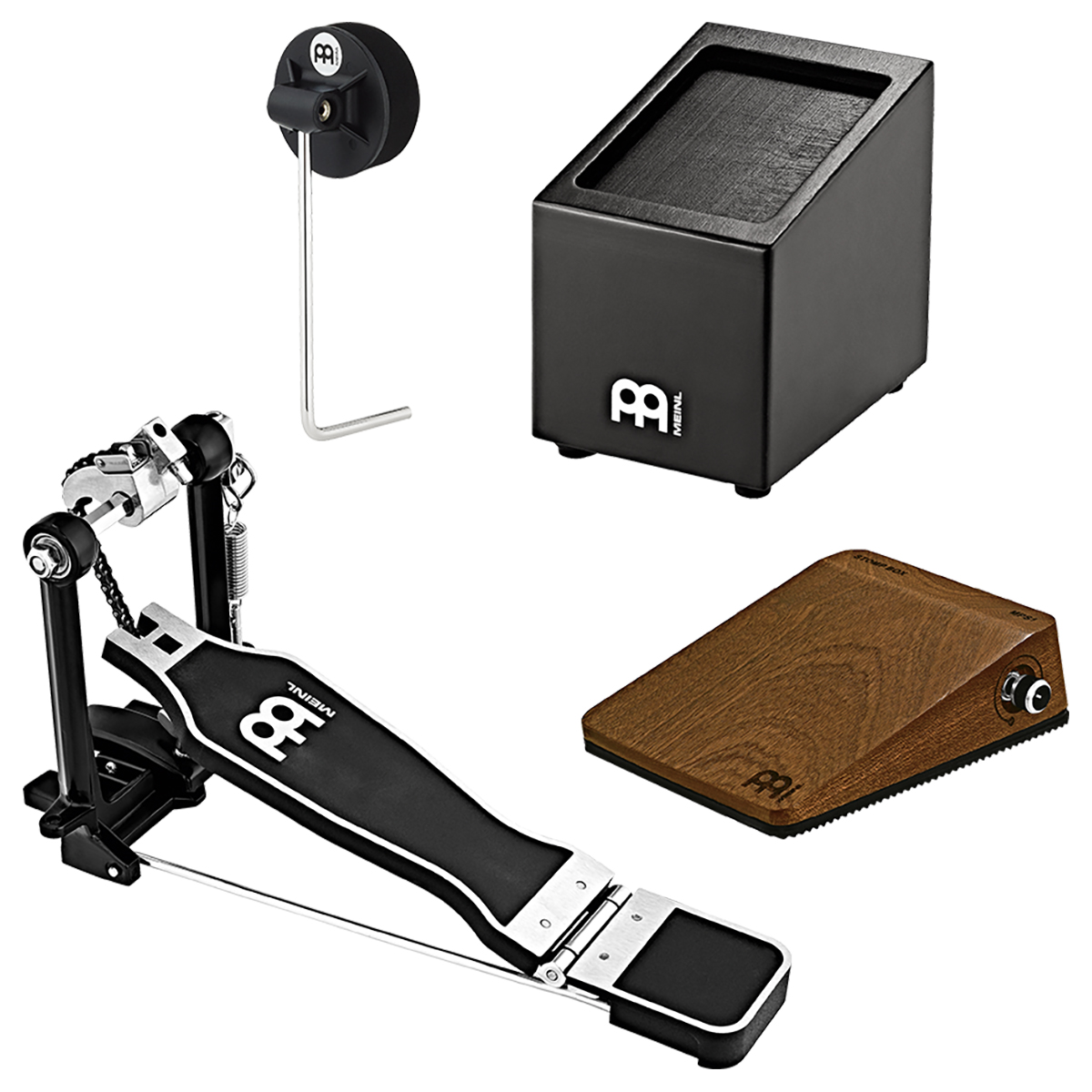 Meinl Mps1-set Percusión Acústica Bombo Pedal Batería Portat