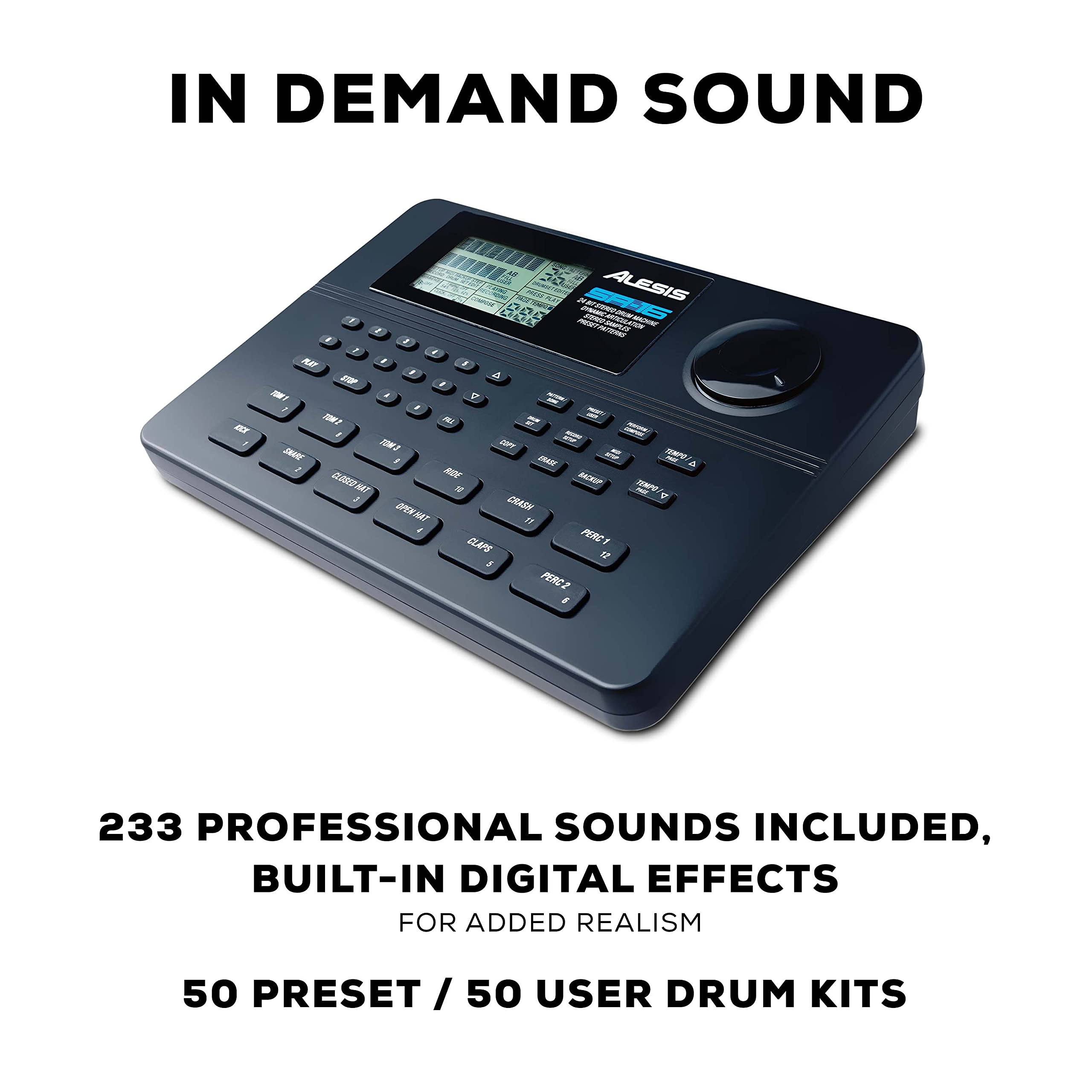 Foto 5 pulgar | Caja De Ritmos Alesis Sr-16 De Nivel De Estudio Con Biblioteca De Sonidos - Venta Internacional.