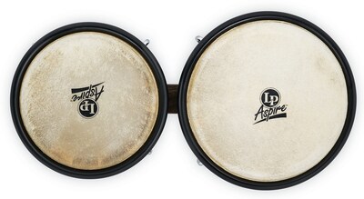 Foto 2 | Bongos Lp Aspire Havana Café De 6,75 Cm Y 8 Cm Con Cabezas De Cuero Sin Curtir - Venta Internacional.