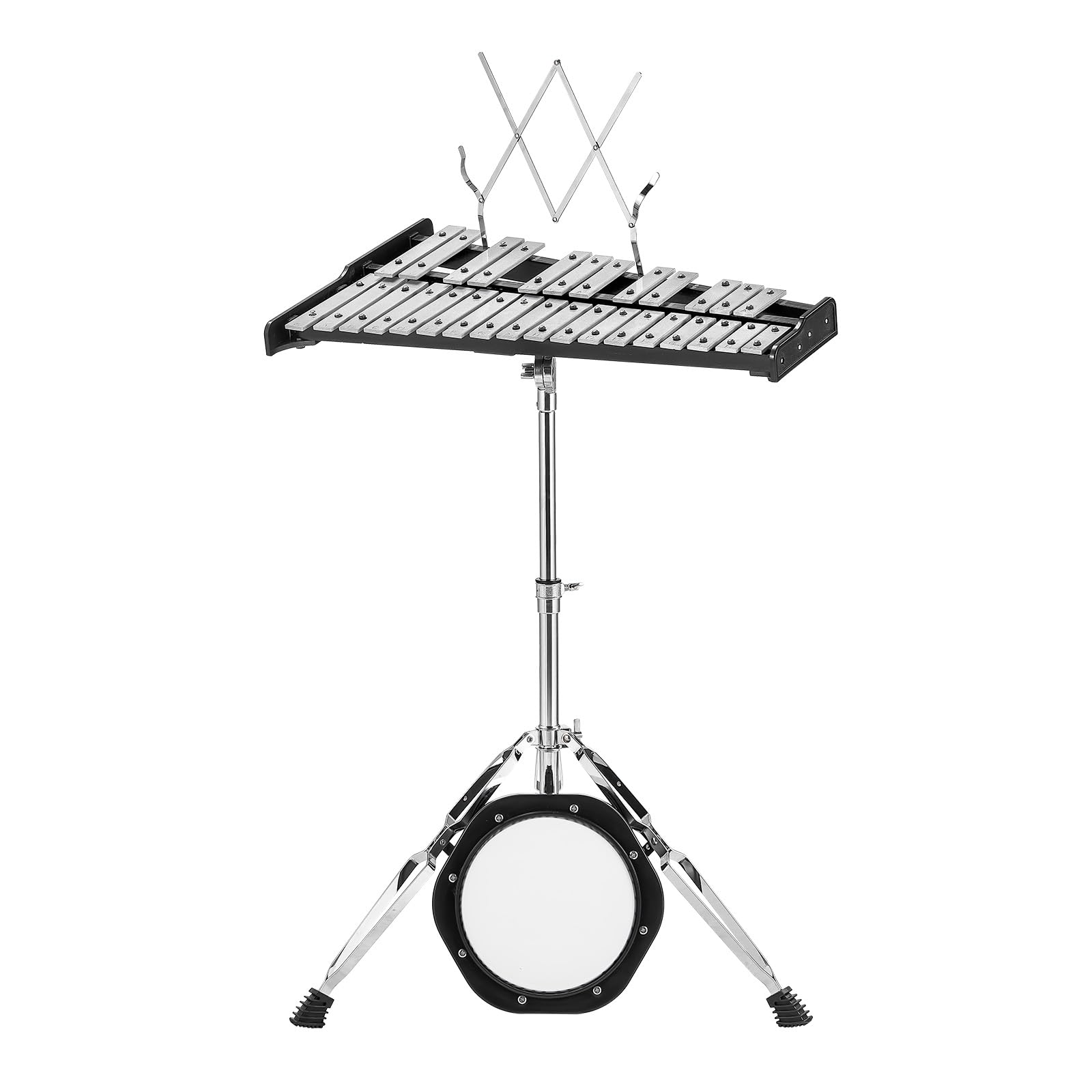 Foto 5 pulgar | Kit De Campanas De Xilófono Glockenspiel Vevor 30 Note Con Soporte Y Bolsa - Venta Internacional.