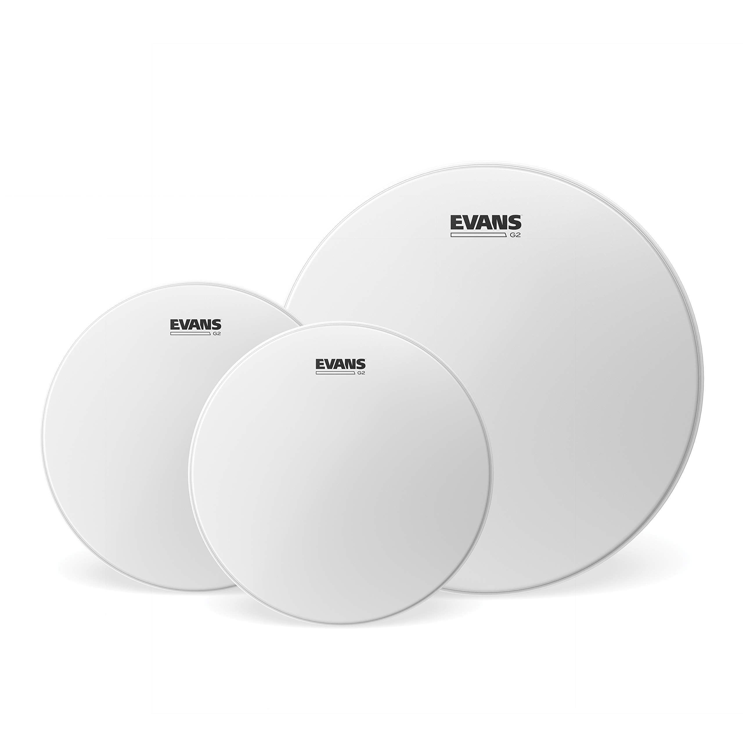 Foto 2 pulgar | Drum Heads Evans G2 Coated Rock Tompack (25 Cm, 30 Cm, 40 Cm) - Venta Internacional.