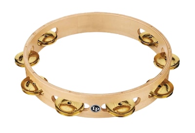 Foto 1 | Tambourine Latin Percussion Pro 10 De Una Sola Fila Con Cascabeles De Latón - Venta Internacional.