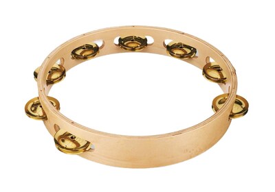 Foto 2 | Tambourine Latin Percussion Pro 10 De Una Sola Fila Con Cascabeles De Latón - Venta Internacional.