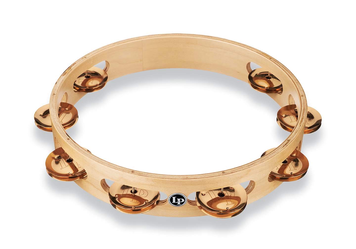 Foto 2 pulgar | Tambourine Latin Percussion Pro 10 De Una Sola Fila Con Jingles De Bronce - Venta Internacional.